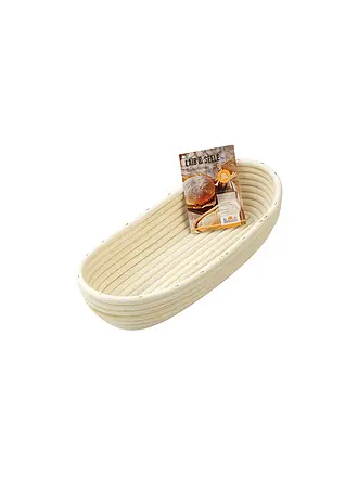 RBV BIRKMANN | Cesta de fermentación oblonga de 30 cm 1 kg Peddinge natural | 